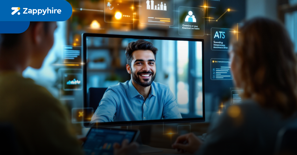 An ATS enabling automated video interviewing